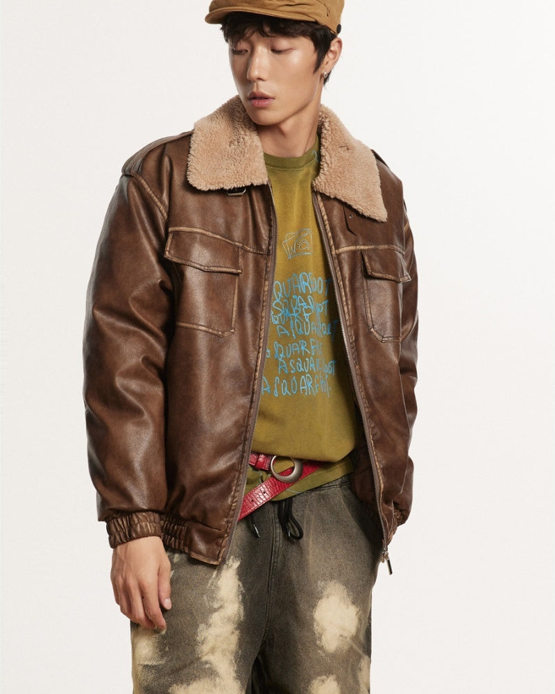 Heritage Aviator Lederjacke