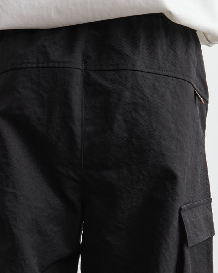 Pantalon cargo ample et décontracté