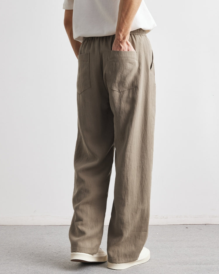 Berlins Loose fit Hose mit weitem Bein