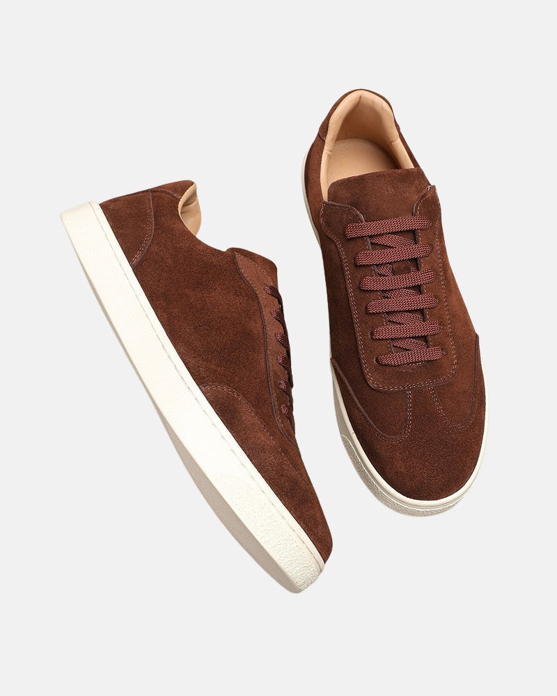 Heritage Suede Low‑Top Sneakers