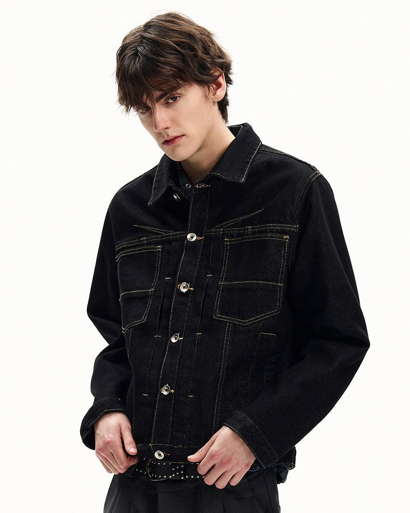 Raw Denim Trucker Jacket