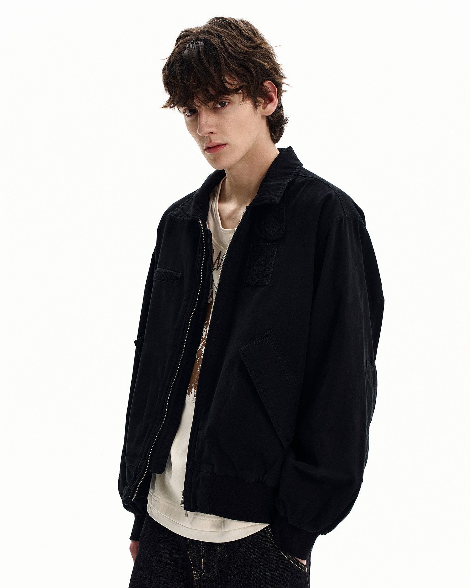 Clean Cut Cotton Jacket