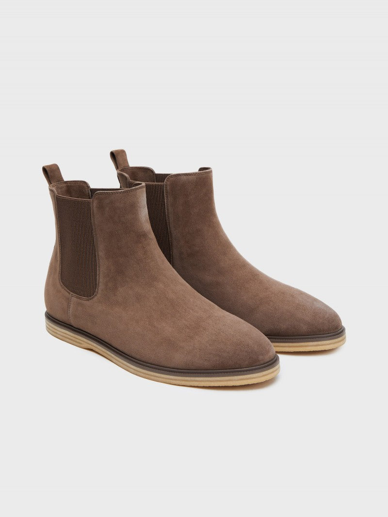 Botas Chelsea Café