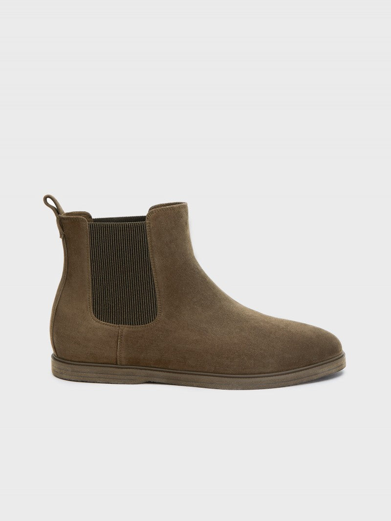 Botas Chelsea Caqui