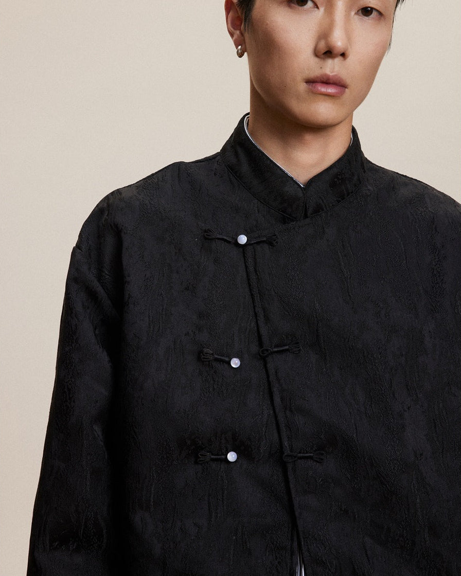 The Hanform Collar Shirt Sweater