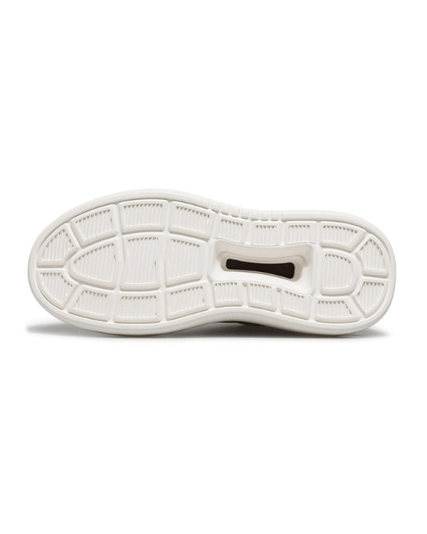 Der weiße Crisp Elevate 2.0 Schnürlose Leder-Sneaker