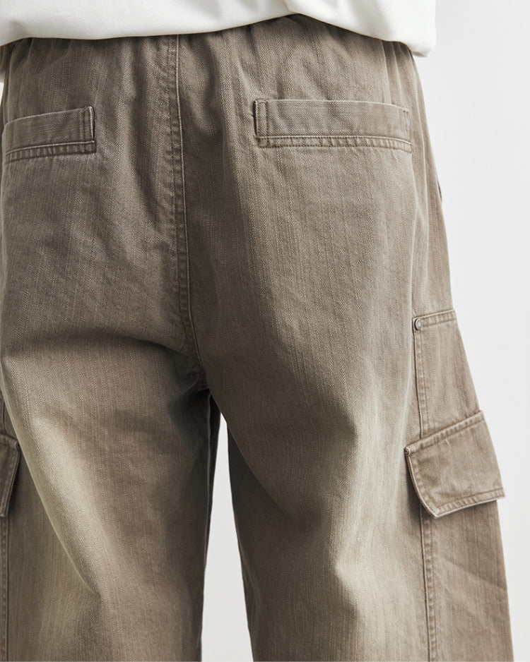 Fallschirm-Cargo-Hose mit Kordelzug