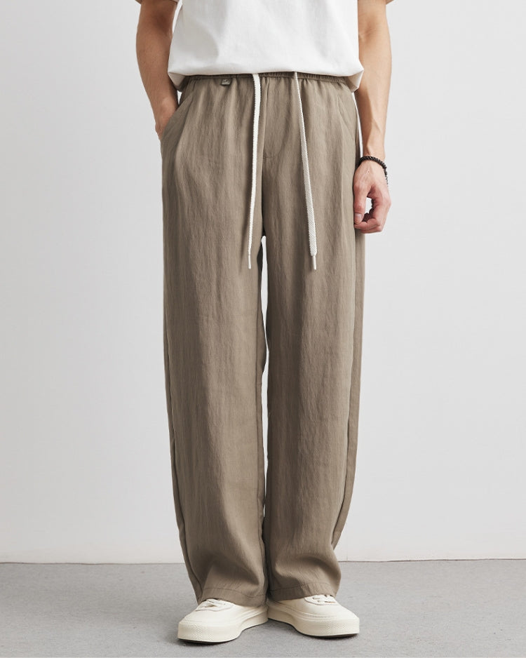 Berlins Loose fit Hose mit weitem Bein