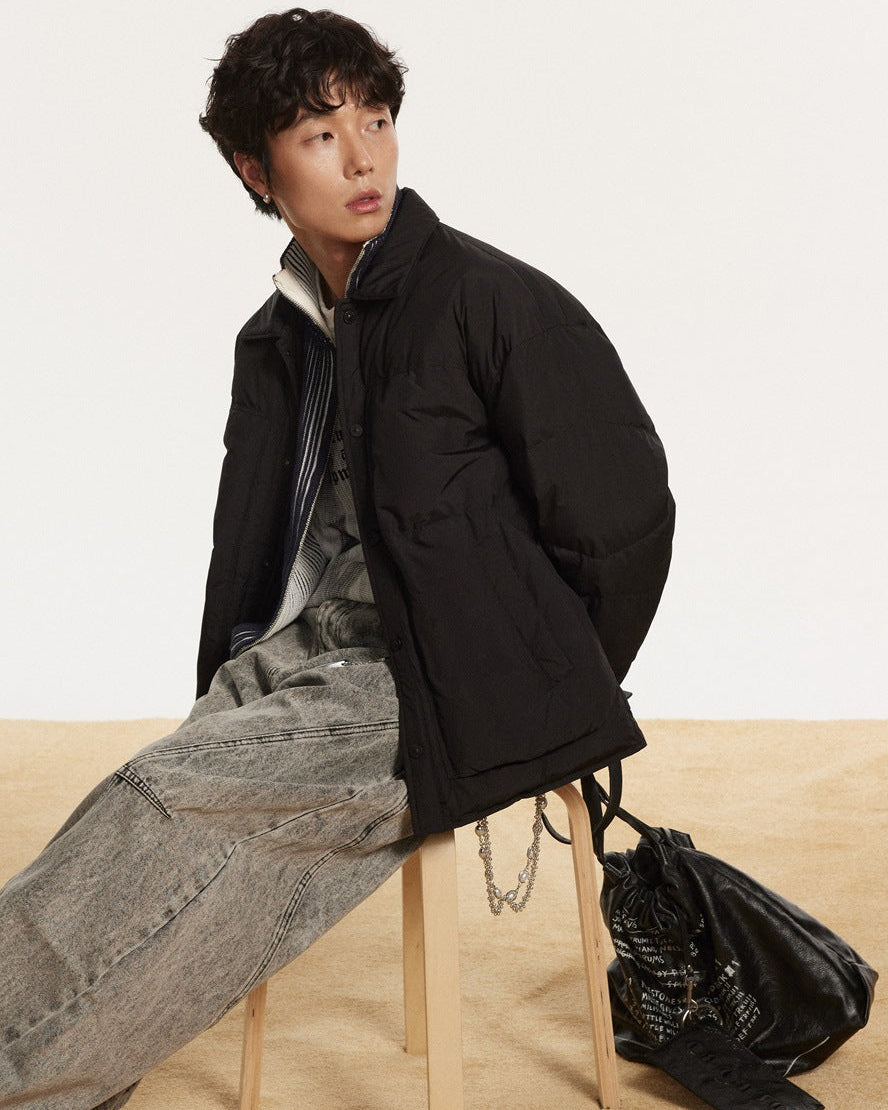 The Lapel Down Overshirt