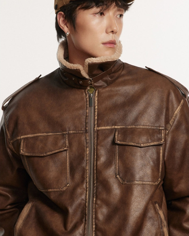 Heritage Aviator Lederjacke