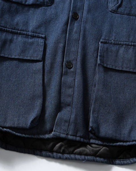 The Haven Quilted Denim Jacket