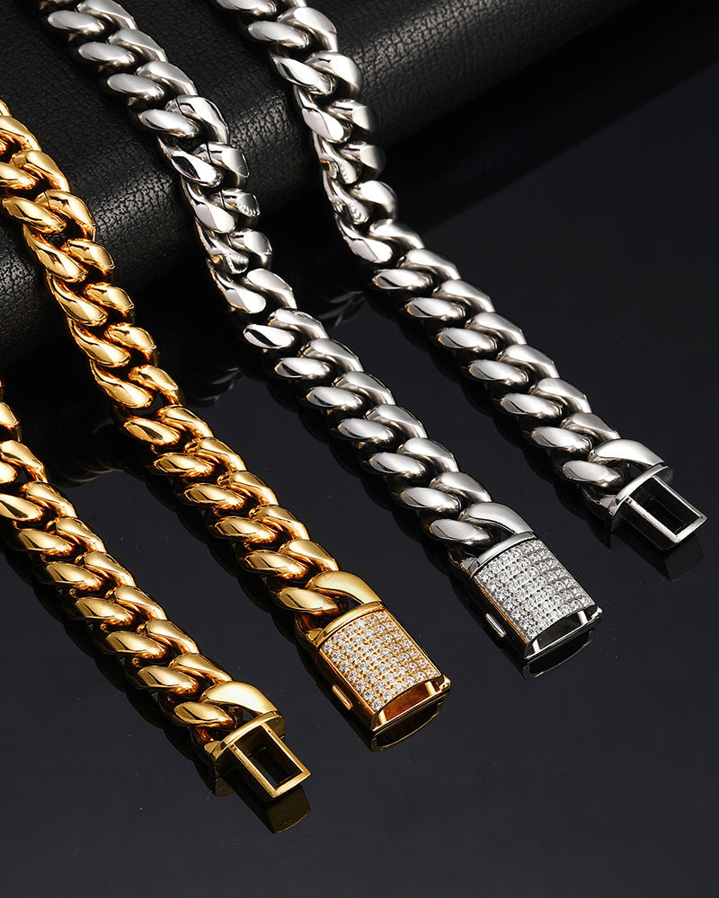 Imperial Pavé Cuban Link Bracelet