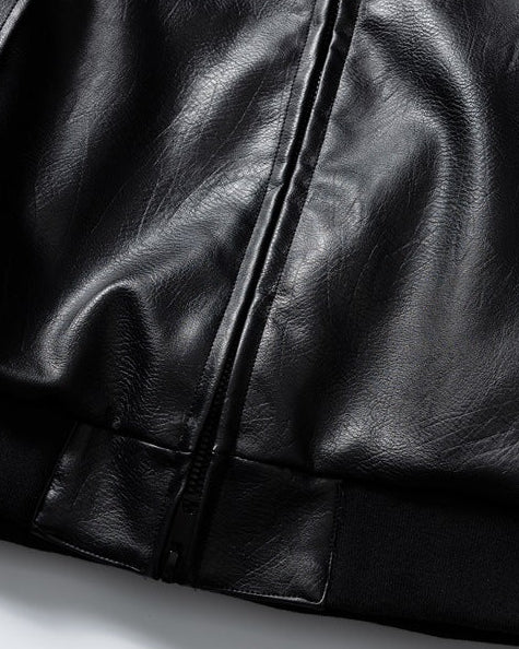 The Aurora PU Down Jacket