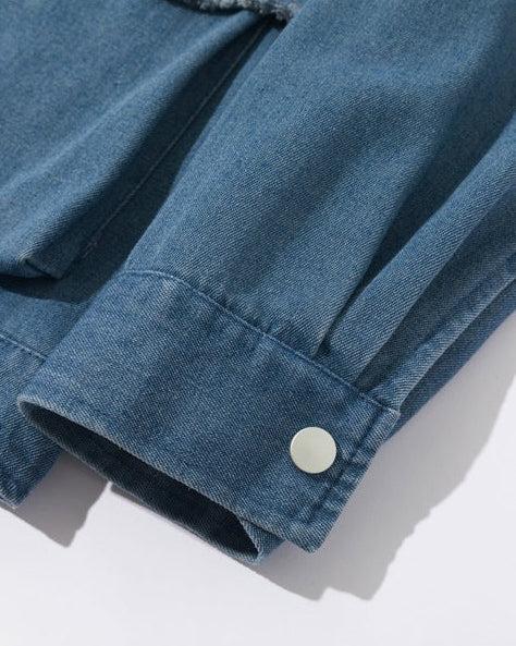 The Rivermoor Denim Robe Jacket