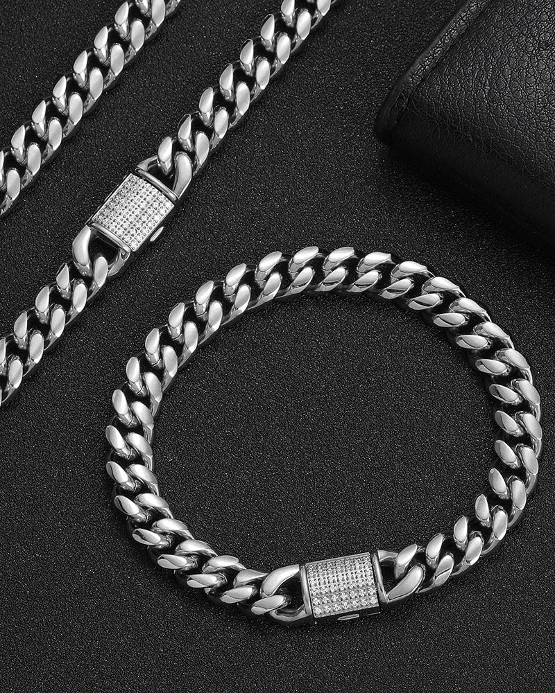Imperial Pavé Cuban Link Bracelet