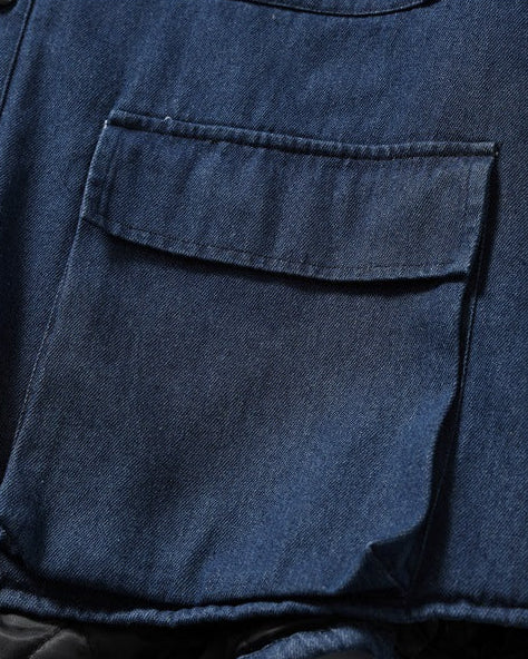 The Haven Quilted Denim Jacket