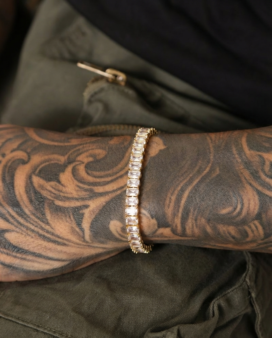 Baguette Tennis Bracelet