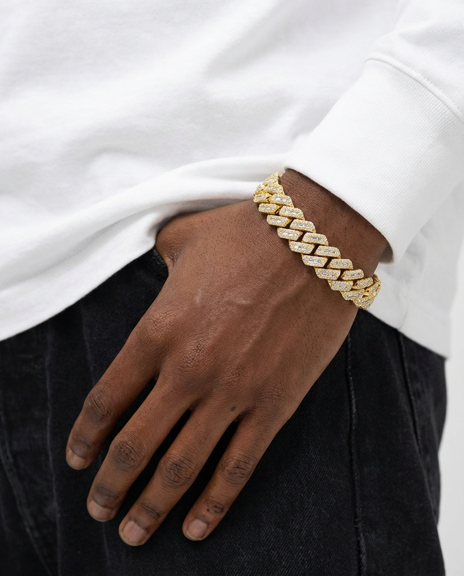 Luxe Iced Cuban Link Bracelet