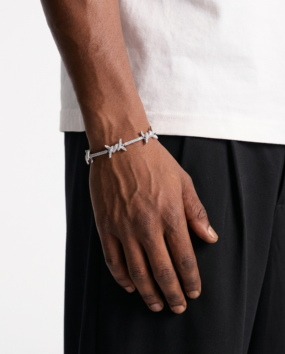 Imperial Iced Link Bracelet