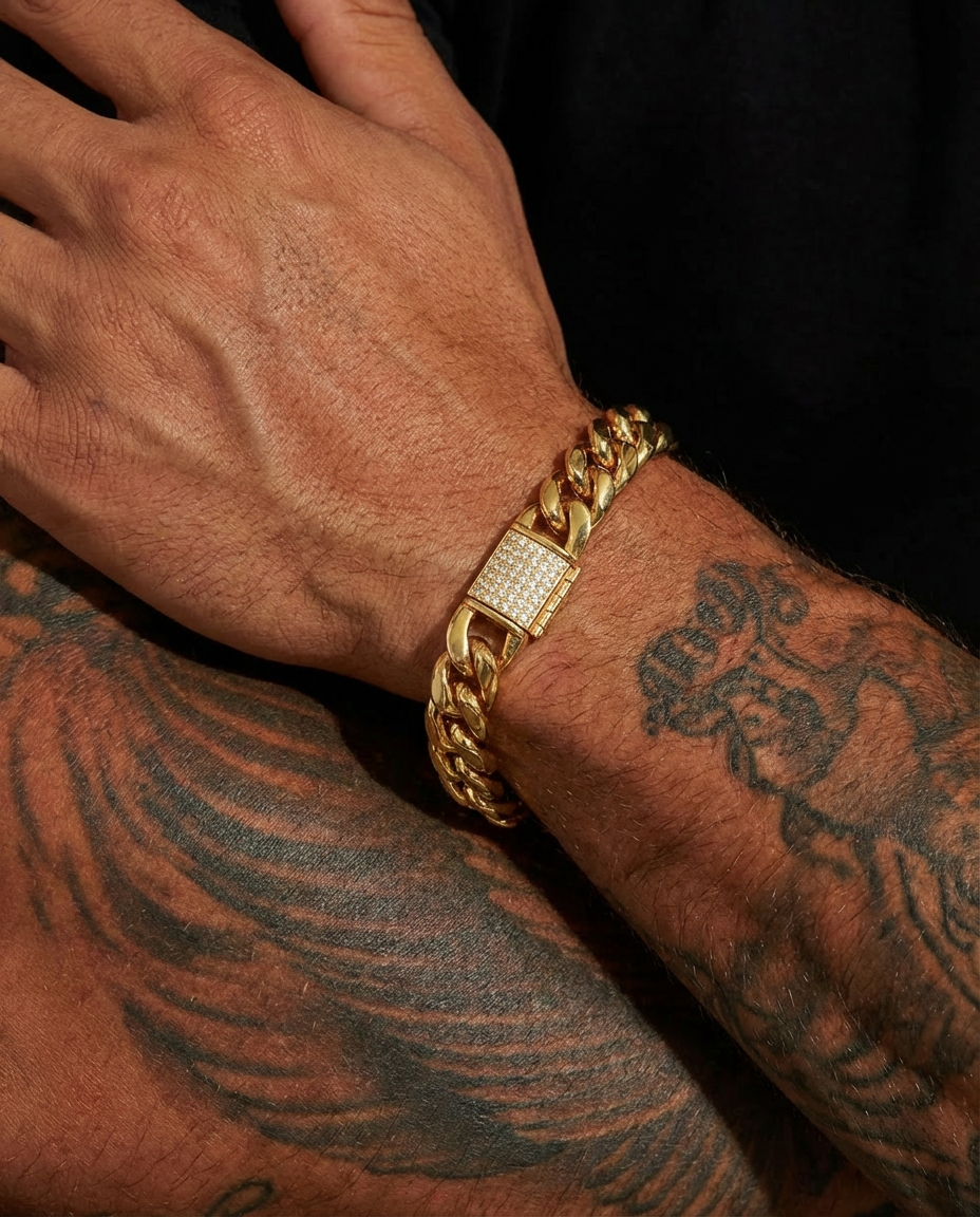 Imperial Pavé Cuban Link Bracelet