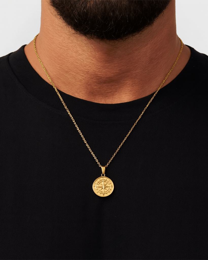 Compass Pendant Necklace