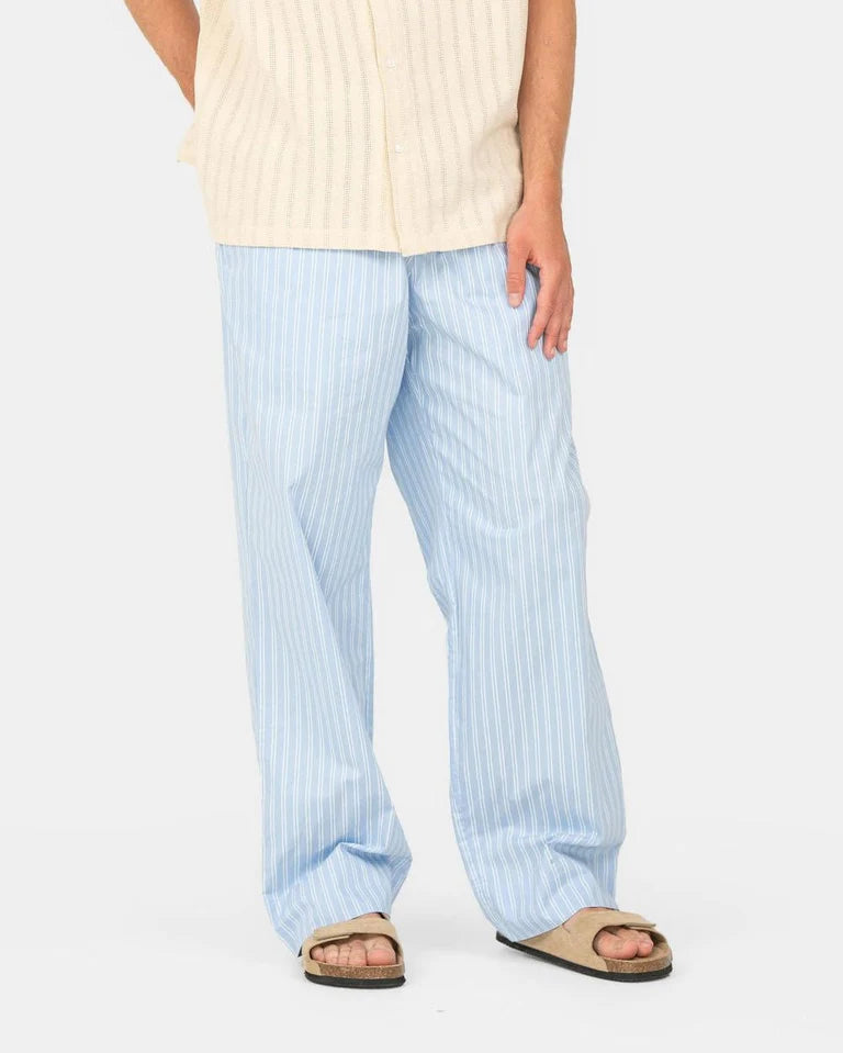 Light Blue Pyjamas Pants STRIPED