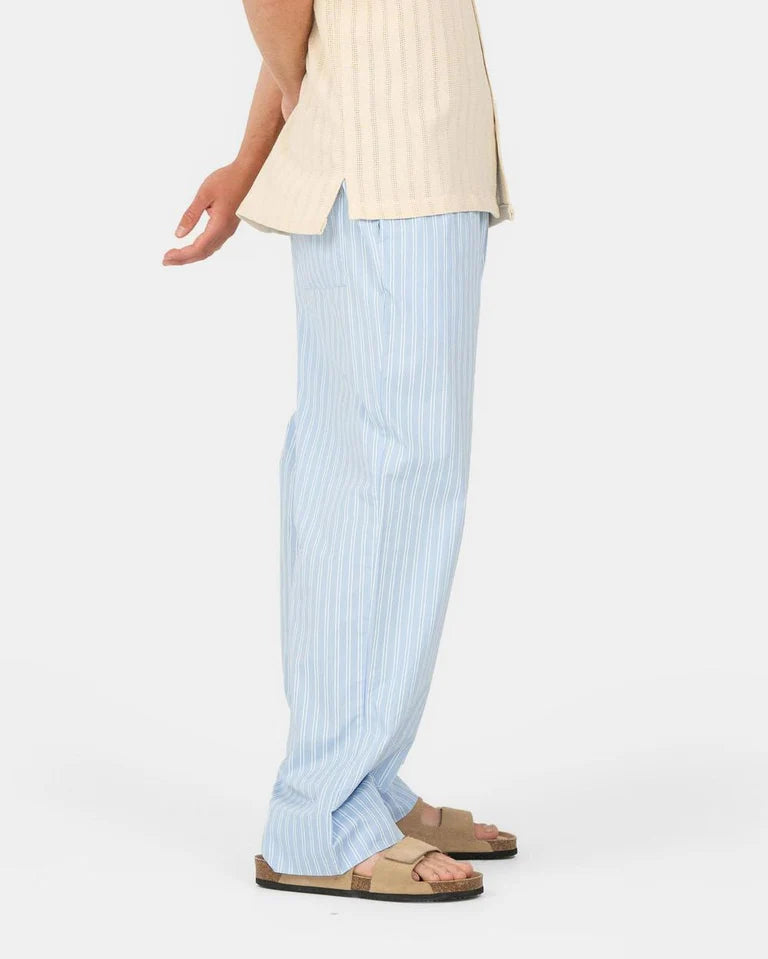 Light Blue Pyjamas Pants STRIPED