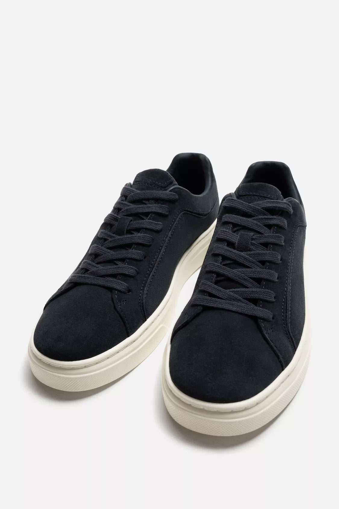 FAUX SUEDE SIMPLE SNEAKER NAVY