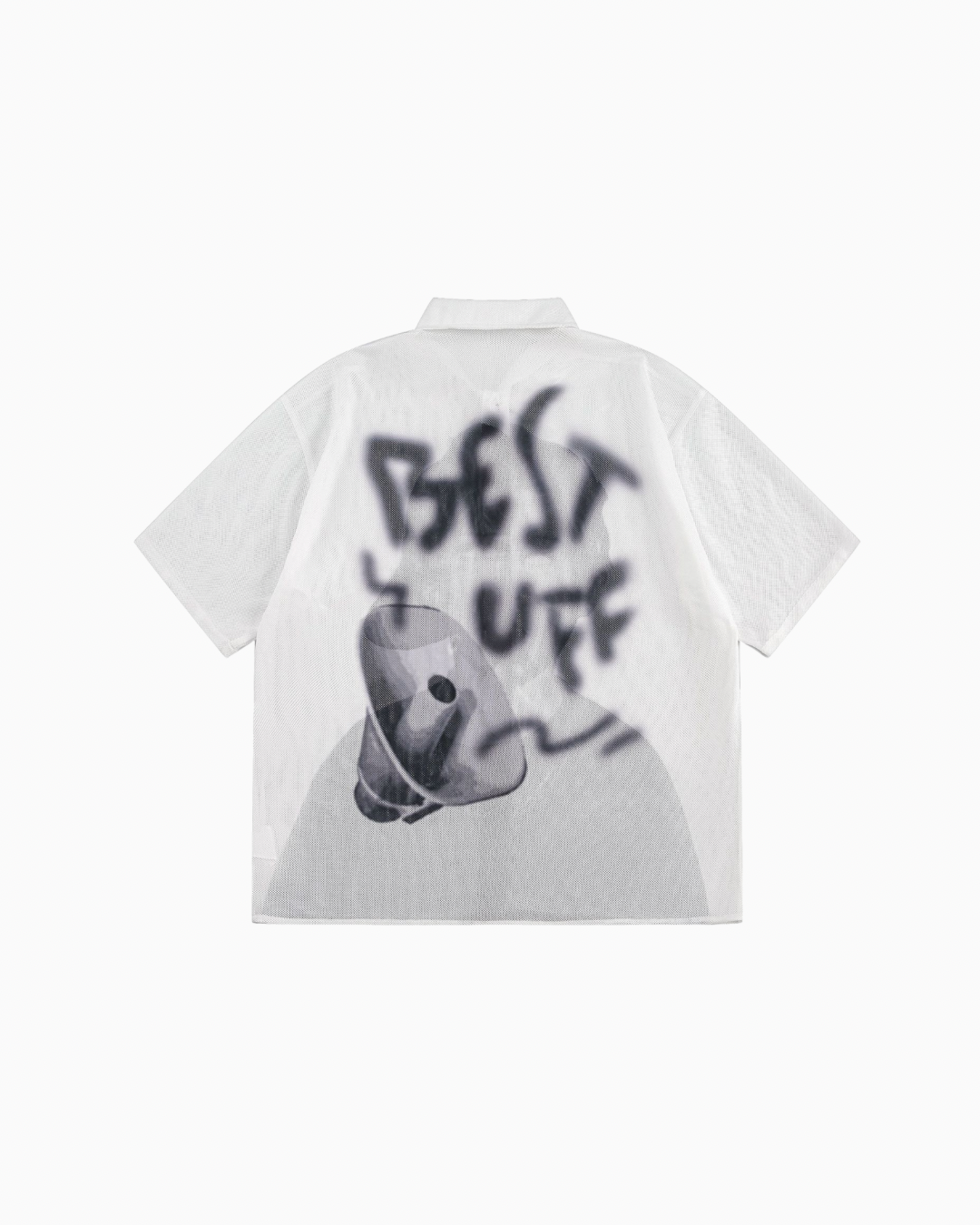 Chemise à manches courtes à imprimé graphique