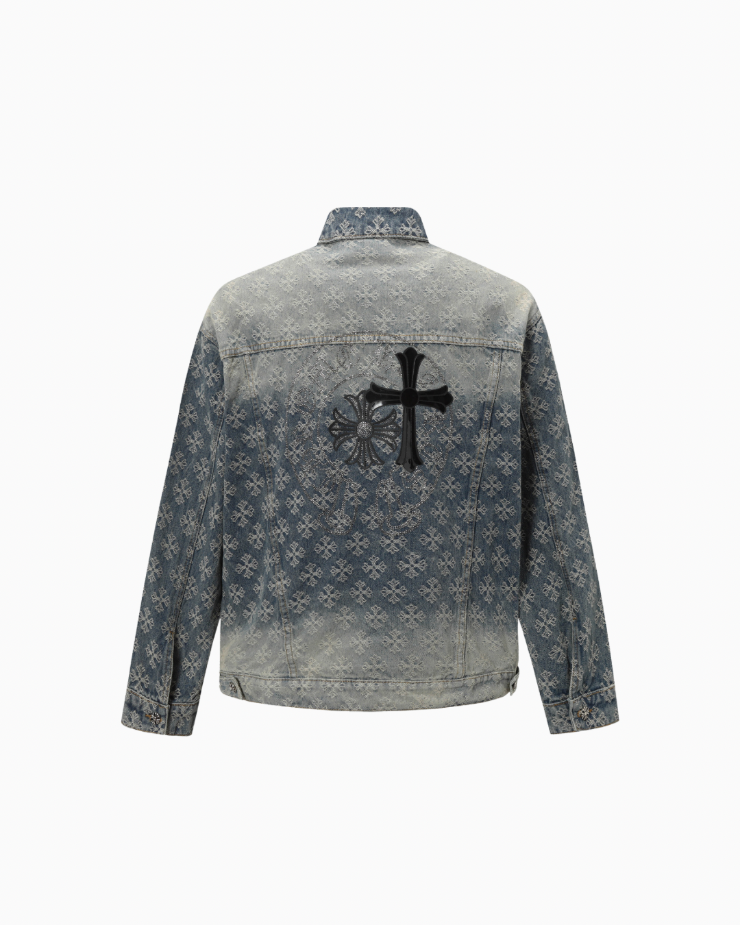 Monogram Washed Denim Jacket