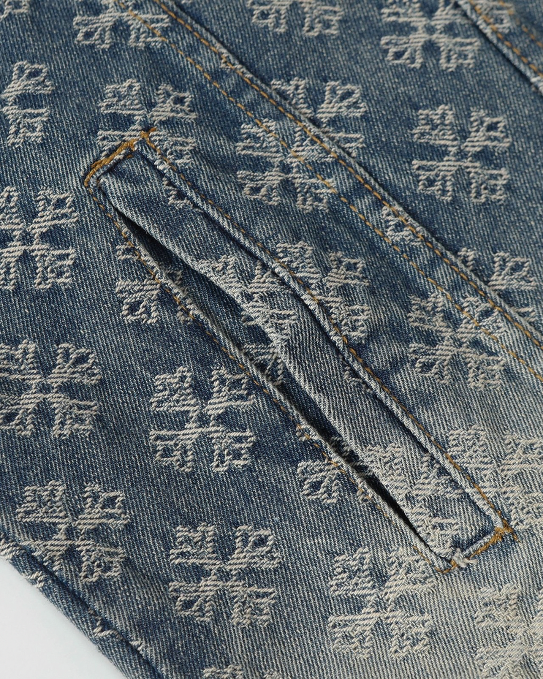 Monogram Washed Denim Jacket