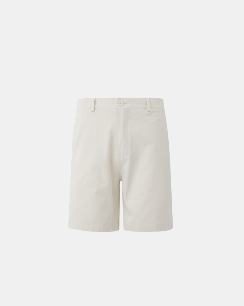 Klassisch geschnittene Baumwollshorts