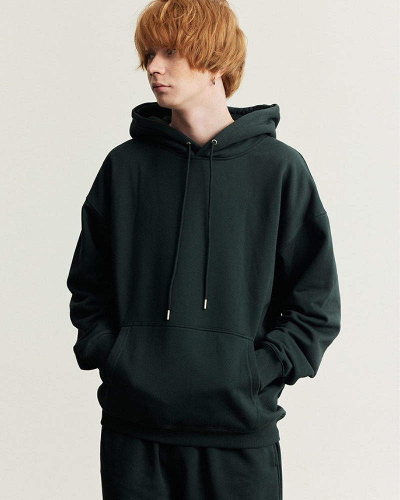 Übergroßer Hoodie mit Kordelzug