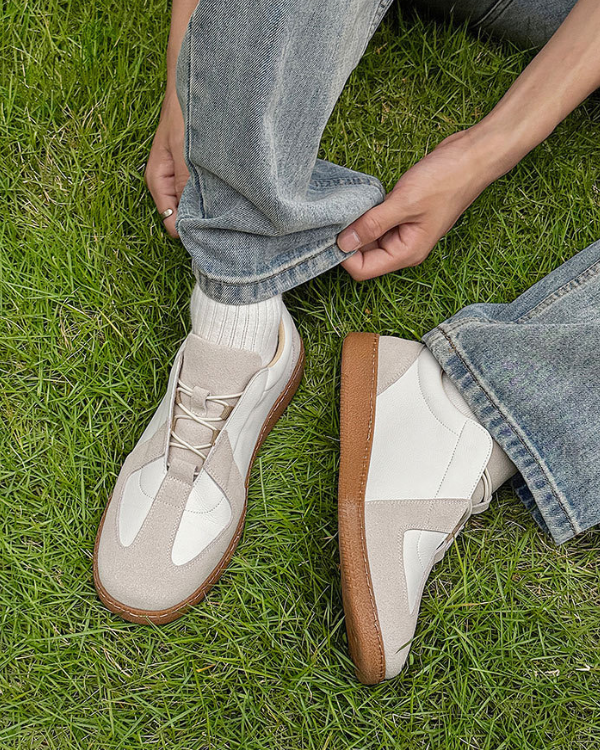 Klassische deutsche Trainer Low Sneakers