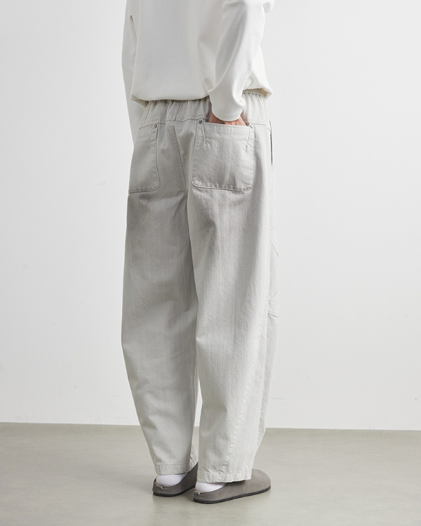 Abgewaschene Lounge Pants mit Kordelzug