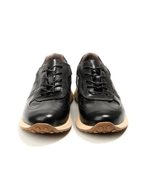 Obsidian Glide Leder Turnschuhe