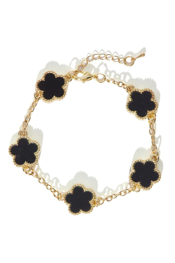 Gefrorenes Multi-Kleeblatt-Armband