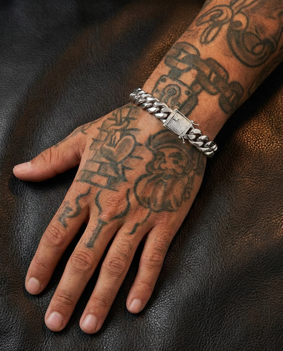 Meo Fully Cuban Link Bracelet