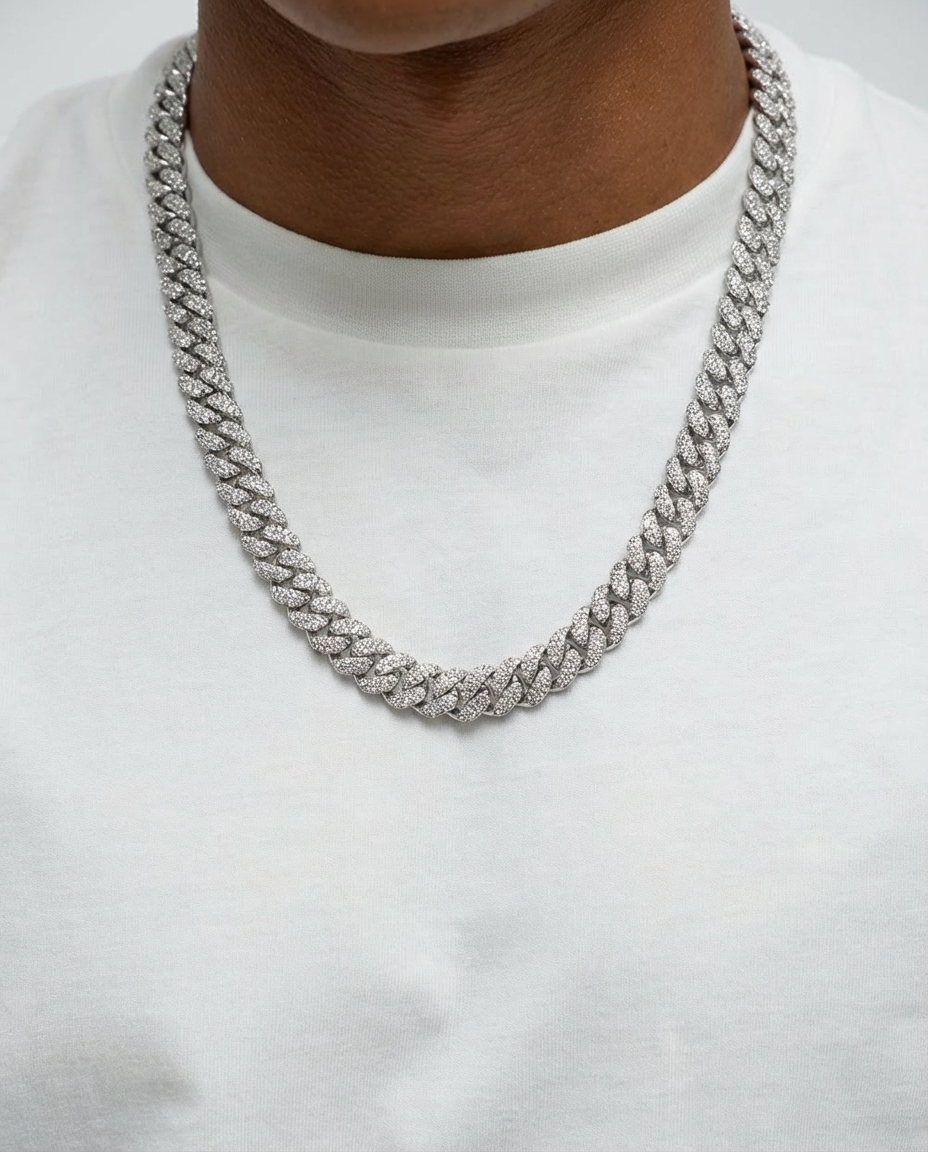 Grand Iced Cuban Link Necklace