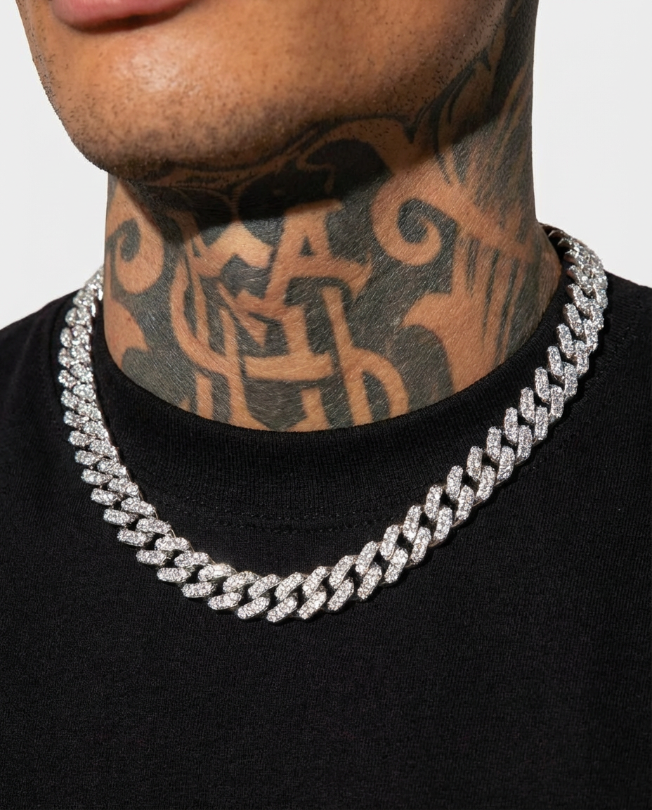 Elite Pavé Cuban Chain Necklace