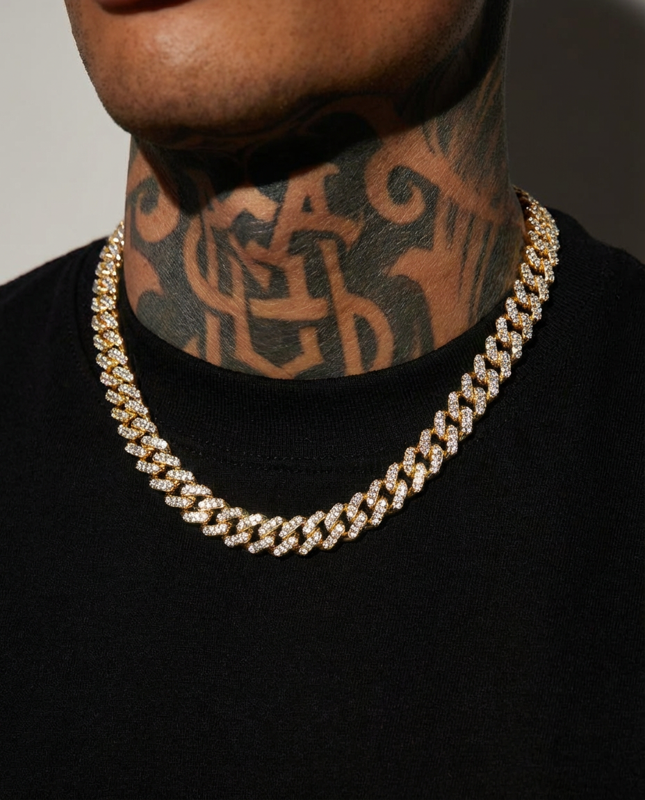 Elite Pavé Cuban Chain Necklace