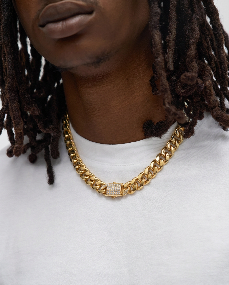 Luxe Cuban Link Chain Necklace