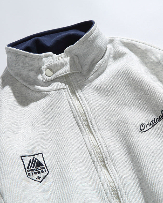 The Marcellus Relaxed Zip Cardigan Jacket