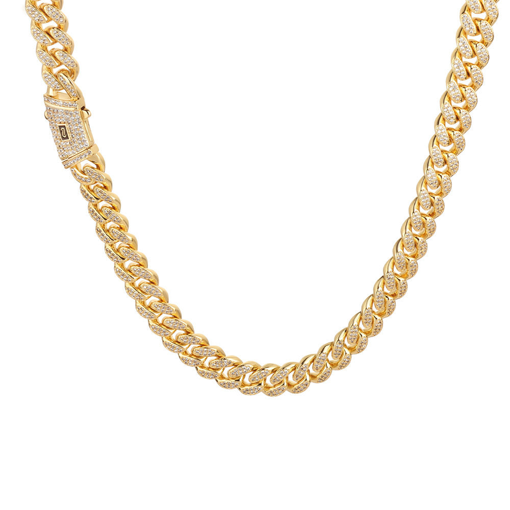 Royal Iced Cuban Link Necklace