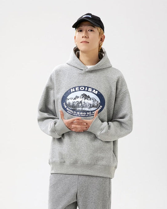 The Norvale Campus Hoodie Vintage Hooded Sweater