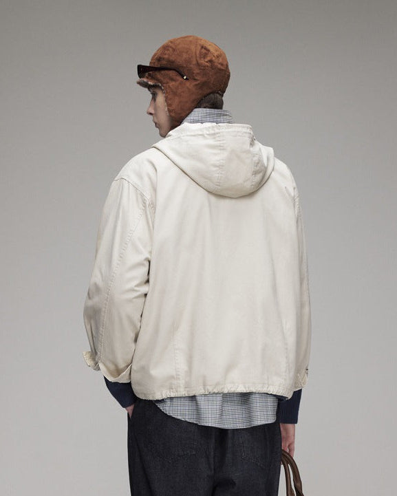 The Emberstone Versatile Loose Hooded Jacket