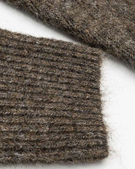 The Velour Knitted Cardigan Hooded Jacket