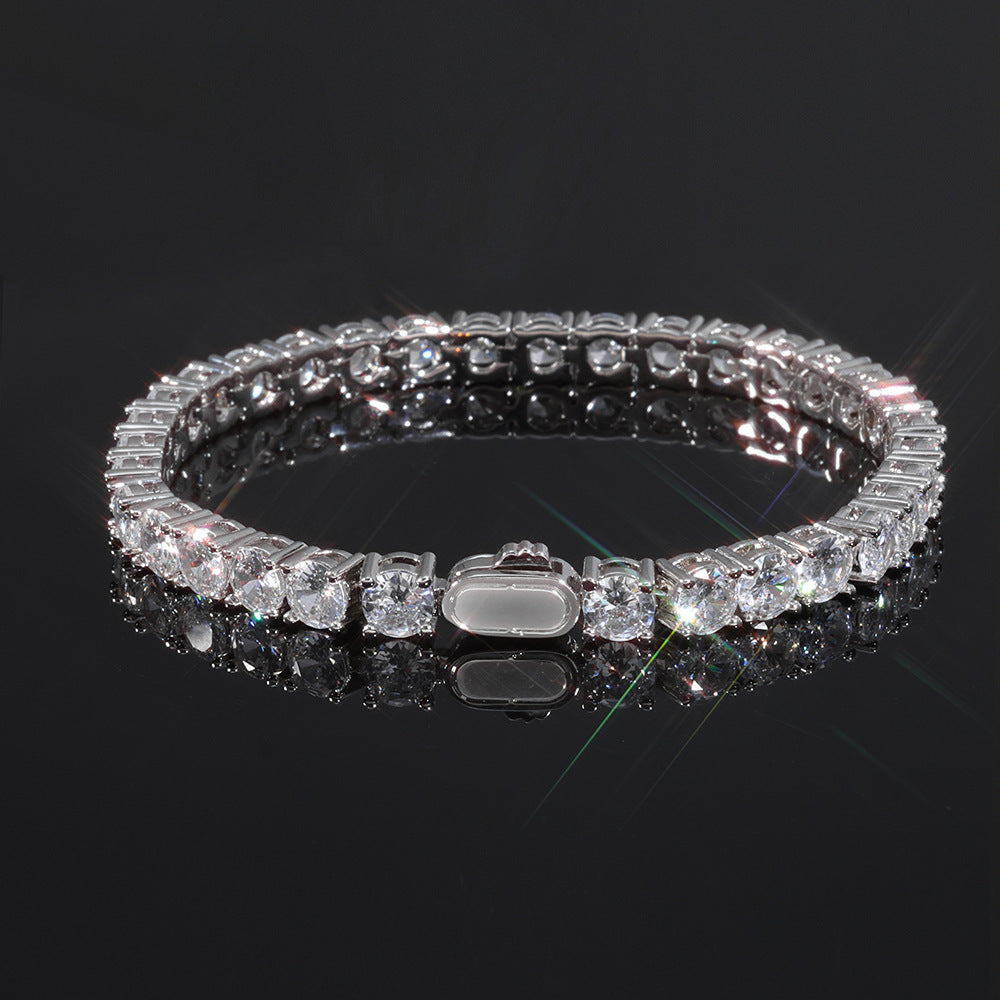Imperial Pavé Crystal Tennis Bracelet