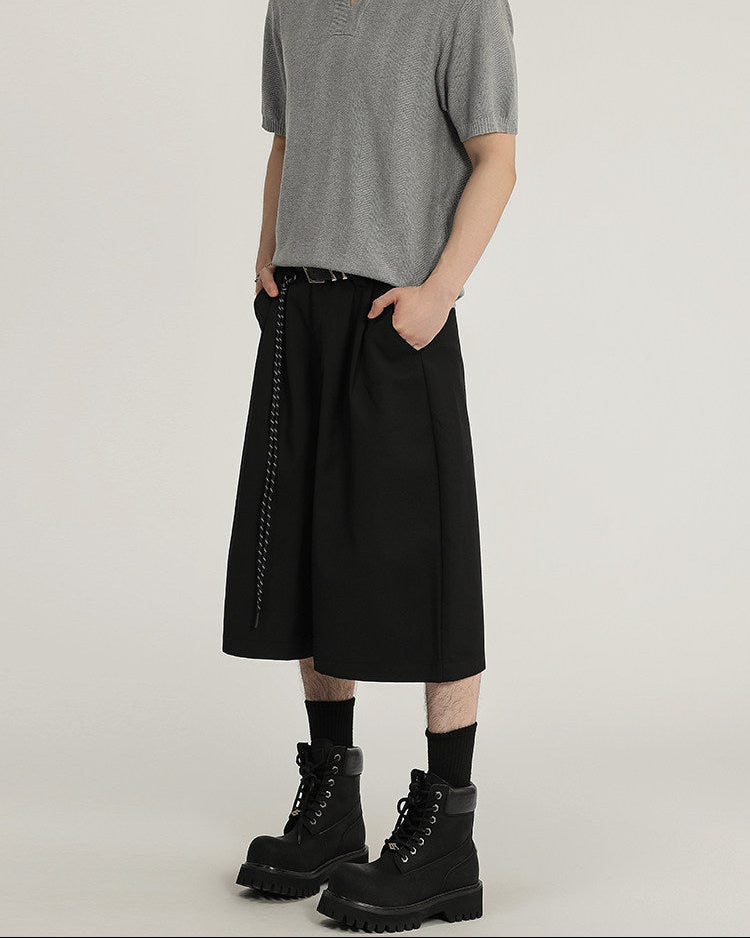 Straight-leg Cropped Pants