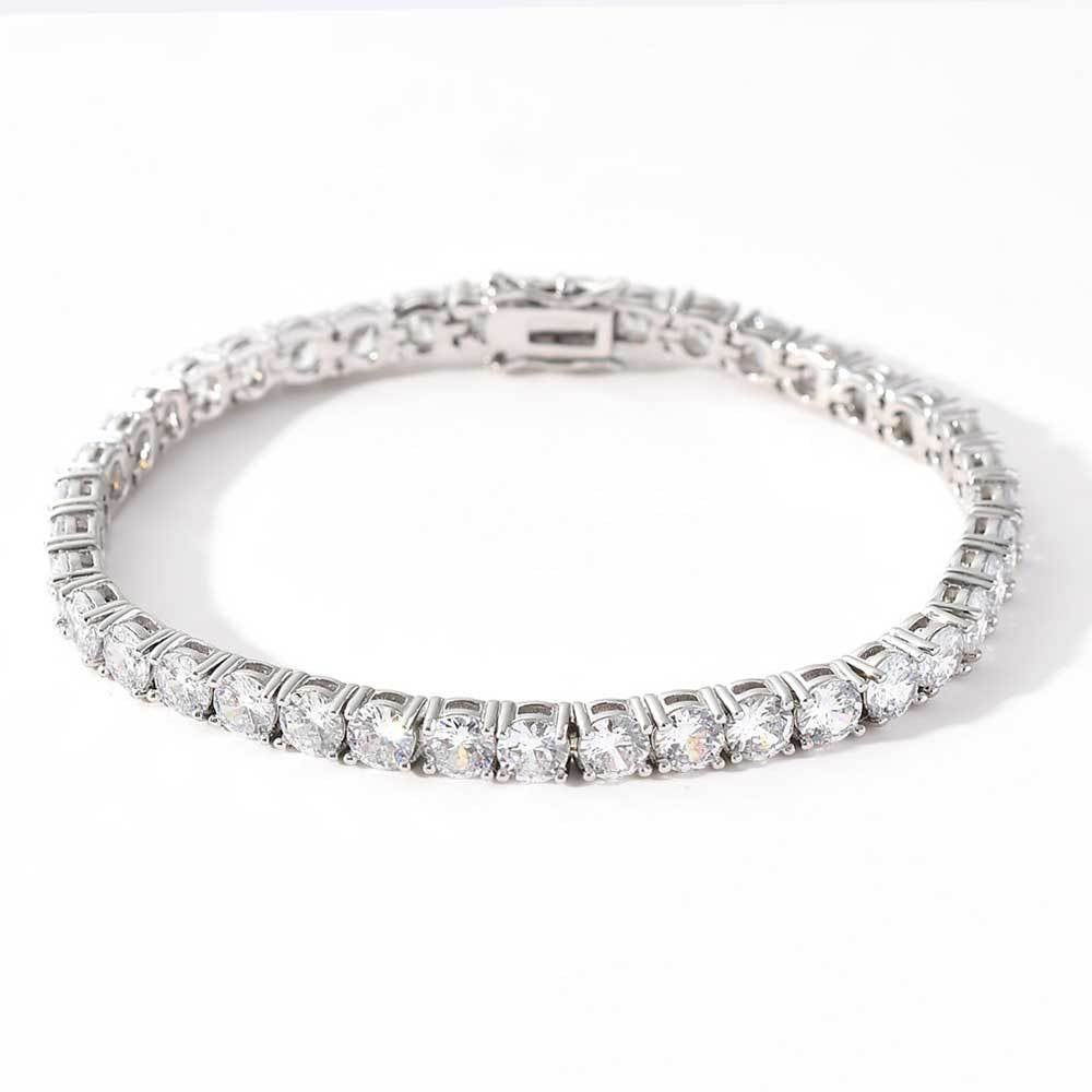 Luxe Pavé Tennis Bracelet